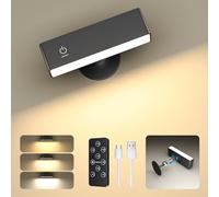 YiLaie Applique Murale Interieur, Lampe de Chevet Tactile avec Telecommande