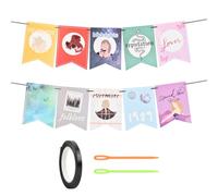 YILANJIN Bannière et Décoration d'Anniversaire pour Chanteur - Fournitures de Fête pour Fans