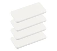 YILANJIN Plateau en Terre de Diatomée, 4 Pièces Dessous de Verre Absorbants en Terre de Diatomées, Plateau de Rangement pour Toilette, Tapis de Terre de Diatomée pour Tasses, Salle de Bain, Bouteilles