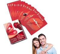 yilemeiyile Cartes de Société pour Parties - 50+ Façons Interactives, Jeu de Couple D26-P317
