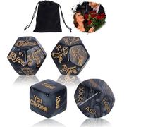 yilemeiyile Dés de Nuit pour Couples Jeux Érotiques pour Couple Ŝèx Dice Accessoires Erotique Durable Dés de Jeux,pour Soirée Jeu,Saint-Valentin pour Mari et Femme 1Z0J2X1