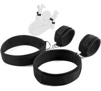 yilemeiyile Simple Yoga Training Belt Girlfriend Wife with Hands and Feet Cuffs - Noir LLsi|13