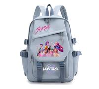 YiLianDa Sac à Dos Kpop Demon Hunters - Sac à Dos Scolaire Imperméable avec Motifs Anime - Cartable Garçon Fille Collège Lycée Fans de K-pop
