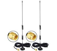 YILIANDUO Antenne ADS-B 1090 MHz 6 dBi, connecteur SMA avec Socle magnétique et câble RG174 de 1,5 m - Antenne de réception pour SDR, récepteurs USB ADS-B et Suivi d'avions, Lot de 2