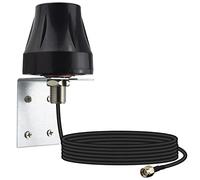 YILIANDUO Antenne WiFi Camerai Exterieur 2.4GHz 5.8GHz Bibande Omnidirectionnelle 3M RG174 RP-SMA Mâle Câble Montage Mural pour Caméra IP de Sécurité Amplificateur Routeur WiFi Vidéosurveillance