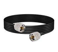 YILIANDUO Câble Antenne CB UHF PL259 Male à Mâle RG58 2M