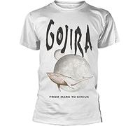 YILIN Gojira 'from Mars to Sirius' Organic' T Shirt White L