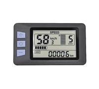 yilin P3H Électrique Affichage LCD Compteur de Bord Compteur Panneau D'Affichage 24V 36V 48V 60V pour Scooter Électrique (SM)
