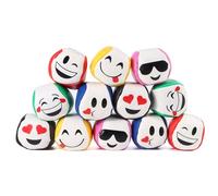 YiliYa 12 Pack Balles de Jonglages Enfant Balle de Jonglage Cirque en Cuir PU Balles Doux Balle Jonglage Pro Mini Balles de Jonglerie de Qualité pour Enfants, garçons, Filles, Adultes