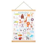 YiliYa Affiche Alphabet Enfant Poster,Alphabet Enfant 30 x 40 cm Animaux Tableau Educatif Décoration Chambre Enfant Salle de Classe Crèche Maternelle