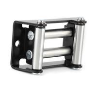 YILMVANY Rollenfenster pour treuil 110mm, Guide-câble Robuste pour 4x4 | Montage universel simplifié sur plaque de treuil standard, idéal pour une mise en place rapide sans ajustements complexes.