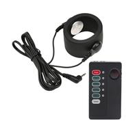 YILUQIFLY Anneau pénien en silicone liquide stimulateur électrique multi-modes avec télécommande jouet sexuel pour adultes débutants (30mm)