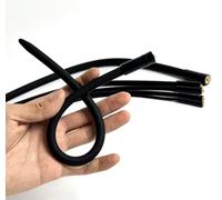 YILUQIFLY Electrochoc Urethral Sound Cathéter en silicone Dilatation Stimulation électronique Penil Plug Expander SM Jouets sexuels Légers et faciles à porter (11MM)