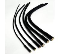 YILUQIFLY Electrochoc Urethral Sound Cathéter en silicone Dilatation Stimulation électronique Penil Plug Expander SM Jouets sexuels Légers et faciles à porter (6PCS 3+4+5+7+9+11MM)