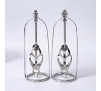 YILUQIFLY Pinces à seins Pince de Bondage en Acier Inoxydable Simple et Ajustable Écarteur Clips de Tétons Appareil de Torture pour Seins, Jeu de Jouets Sexuels pour Fem SM (C)