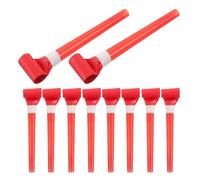 YILWPV 100 sifflets à souffler for fête d'anniversaire, Accessoires de bruitage avec Tubes en Plastique pour FêTe d'anniversaire
