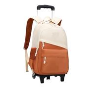 YILWPV Cartable à roulettes Sac dos Bagage d'école en nylon Pour Adolescents