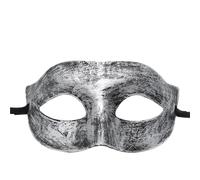 YILWPV Masque de mascarade Vintage Prince, demi-masque en cuivre Antique, masques couronne rétro, décoration fête for femmes, 4 pièces Pour Masquerades(Silver style 12)
