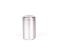 YILWPV Mini boîtes métalliques multifonctions de 140ml, 4 pièces, pot stockage hermétique en aluminium, conteneur grains café, boîte fruits secs Pour Fruits Secs(Silver)