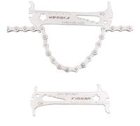 YILZAR Jauge de Chaîne Velo 7-en-1 Argent, Outil Multifonction Testeur d'Usure pour VTT, Route et E-Bike