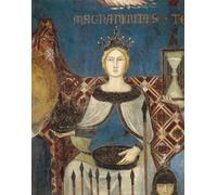 YIMACBJXX Célèbre Affiches Imprimées Tecoration Murale Allégorie du bon gouvernement magnanimité et générosité par Ambrogio Lorenzetti Pour la Décoration de la Chambre à Coucher 60x90cm