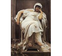 YIMACBJXX Célèbre Affiches Imprimées Tecoration Murale Faticida Lord Frederick Leighton Moderne Art Mural Pour la Décoration de la Chambre à Coucher 60x90cm
