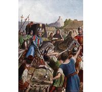 YIMACBJXX Célèbre Affiches Imprimées Tecoration Murale le cortège funèbre de l'empereur Otton III du Saint Empire par Tancredi Scarpelli Pour la Décoration de la Chambre à Coucher 60x90cm