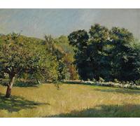 YIMACBJXX Célèbre Affiches Imprimées Tecoration Murale un jardin à Trouville de Gustave Caillebotte Moderne Art Mural Pour la Décoration de la Chambre à Coucher 60x90cm