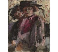YIMACBJXX Célèbre Art Mural Toile Tableaux Déco Muraux la demoiselle d'honneur deux femmes de Walter Richard Sickert Abstait Peinture Pour la Décoration de Bureau 60x90cm