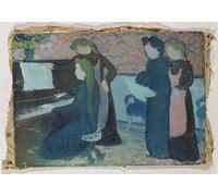 YIMACBJXX Célèbre Art Mural Toile Tableaux Déco Muraux les Musiciens de Maurice Denis Abstait Peinture Pour la Décoration de Bureau 60x90cm
