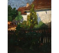 YIMACBJXX Célèbre Art Mural Toile Tableaux Déco Muraux Notre dans la rue Nagybanya Petofi par Károly Ferenczy Abstait Peinture Pour la Décoration de Bureau 60x90cm