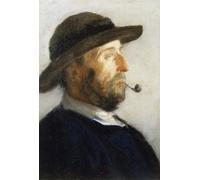 YIMACBJXX Célèbre Art Mural Toile Tableaux Déco Muraux Portrait d'un artiste par Walter Frederick Osborne Abstait Peinture Pour la Décoration de Bureau 60x90cm