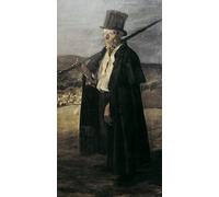 YIMACBJXX Célèbre Impressions sur Toile Image D'illustration le nain Don Peter par Ignacio Zuloaga Art Mural Classique Pour la Décoration Murale 60x90cm