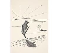 YIMACBJXX Célèbre Impressions sur Toile Image D'illustration Le vieil homme kangourou quand il était l'autre animal à quatre pattes courtes par Rudyard Pour la Décoration Murale 60x90cm