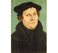 YIMACBJXX Célèbre Impressions sur Toile Image D'illustration Luther comme professeur par Lucas Cranach l'Ancien Art Mural Classique Pour la Décoration Murale 60x90cm