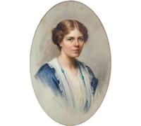 YIMACBJXX Célèbre Impressions sur Toile Image D'illustration Mme E. Milton par Herbert Draper Art Mural Classique Pour la Décoration Murale 60x90cm