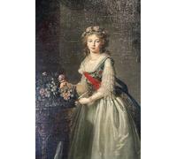 YIMACBJXX Célèbre Impressions sur Toile Image D'illustration Portrait de la grande-duchesse Elisabeth Alexeïevna' par Elisabeth Louise Vigée Lebrun Pour la Décoration Murale 60x90cm