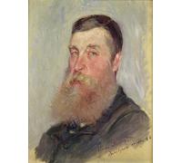 YIMACBJXX Célèbre Impressions sur Toile Image D'illustration Portrait d'un peintre anglais Bordighera par Claude Monet Art Mural Classique Pour la Décoration Murale 60x90cm