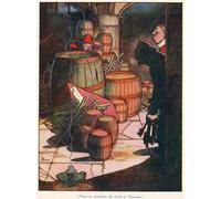 YIMACBJXX Célèbre Impressions sur Toile Image D'illustration Veuillez vous souvenir du 5 novembre de William Heath Robinson Art Mural Classique Pour la Décoration Murale 60x90cm