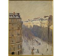 YIMACBJXX De Célèbres Tableaux Affiche Mur Art Oeuvre d'art Tableau Boulevard Haussmann Snow Effect par Gustave Caillebotte Impression Peinture Huile Pour la Décoration du Salon 60x90cm