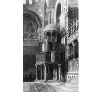 YIMACBJXX De Célèbres Tableaux Affiche Mur Art Oeuvre d'art Tableau Chaire de Saint Marc George Henry Yewell Impression Peinture Huile Pour la Décoration du Salon 60x90cm