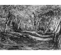 YIMACBJXX De Célèbres Tableaux Affiche Mur Art Oeuvre d'art Tableau Forêt de Windsor John Frederick Kensett Impression Peinture Huile Pour la Décoration du Salon 60x90cm