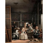YIMACBJXX De Célèbres Tableaux Affiche Mur Art Oeuvre d'art Tableau la famille de Diego Rodriguez De Y Velazquez Impression Peinture Huile Pour la Décoration du Salon 60x90cm