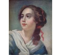 YIMACBJXX De Célèbres Tableaux Affiche Mur Art Oeuvre d'art Tableau Marguise De Crussolls par Elisabeth Louise Vigée Lebrun Impression Peinture Huile Pour la Décoration du Salon 60x90cm