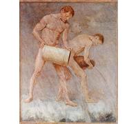 YIMACBJXX De Célèbres Tableaux Affiche Mur Art Oeuvre d'art Tableau Novembre Illustration par Hans Thoma Impression Peinture Huile Pour la Décoration du Salon 60x90cm