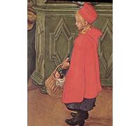 YIMACBJXX De Célèbres Tableaux Affiche Mur Art Oeuvre d'art Tableau Ramener le shopping à la par Carl Larsson Impression Peinture Huile Pour la Décoration du Salon 60x90cm