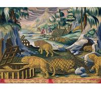 YIMACBJXX De Célèbres Tableaux Decoration Toile Graffiti Art Mural Comme un cerf gratte ses bois avec son pied par Jan Van Der Straet Toile Wall Art Pour les Décorations pour la Maison 60x90cm