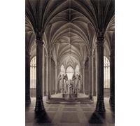 YIMACBJXX De Célèbres Tableaux Decoration Toile Graffiti Art Mural Étude pour un monument à la reine Louise par Karl Friedrich Schinkel Toile Wall Art Pour les Décorations pour la Maison 60x90cm
