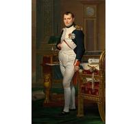YIMACBJXX De Célèbres Tableaux Decoration Toile Graffiti Art Mural L'Empereur Napoléon dans son étudeTuileries de Jacques Louis David Toile Wall Art Pour les Décorations pour la Maison 60x90cm