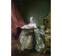 YIMACBJXX De Célèbres Tableaux Decoration Toile Graffiti Art Mural Madame De Pompadour À Son Métier À Broder de François Hubert Drouais Toile Wall Art Pour les Décorations pour la Maison 60x90cm
